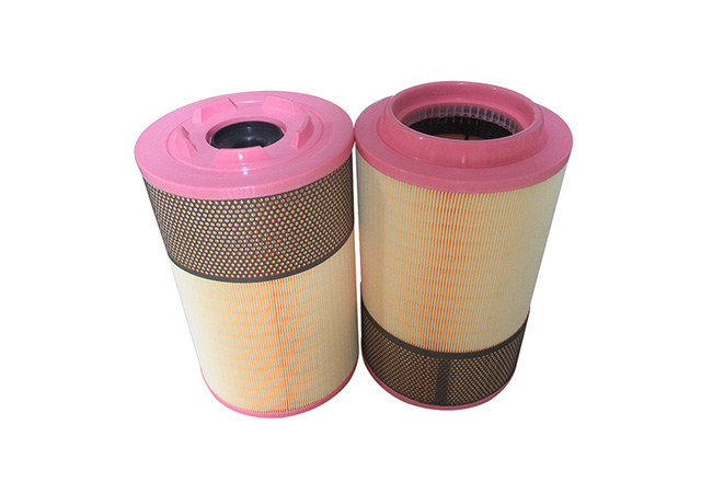 Screw compressor air filter